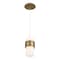 Dweled Banded 9in LED Pendant 3000K in Aged Brass PD-689 - alternate 2